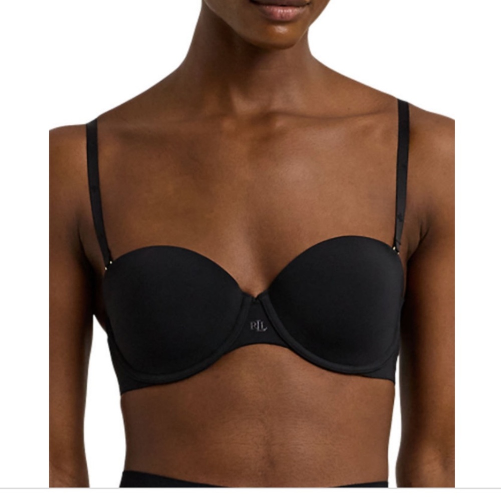 Lauren Ralph Lauren Women S Luxe Smoothing Convertible Strapless Bra  NWT